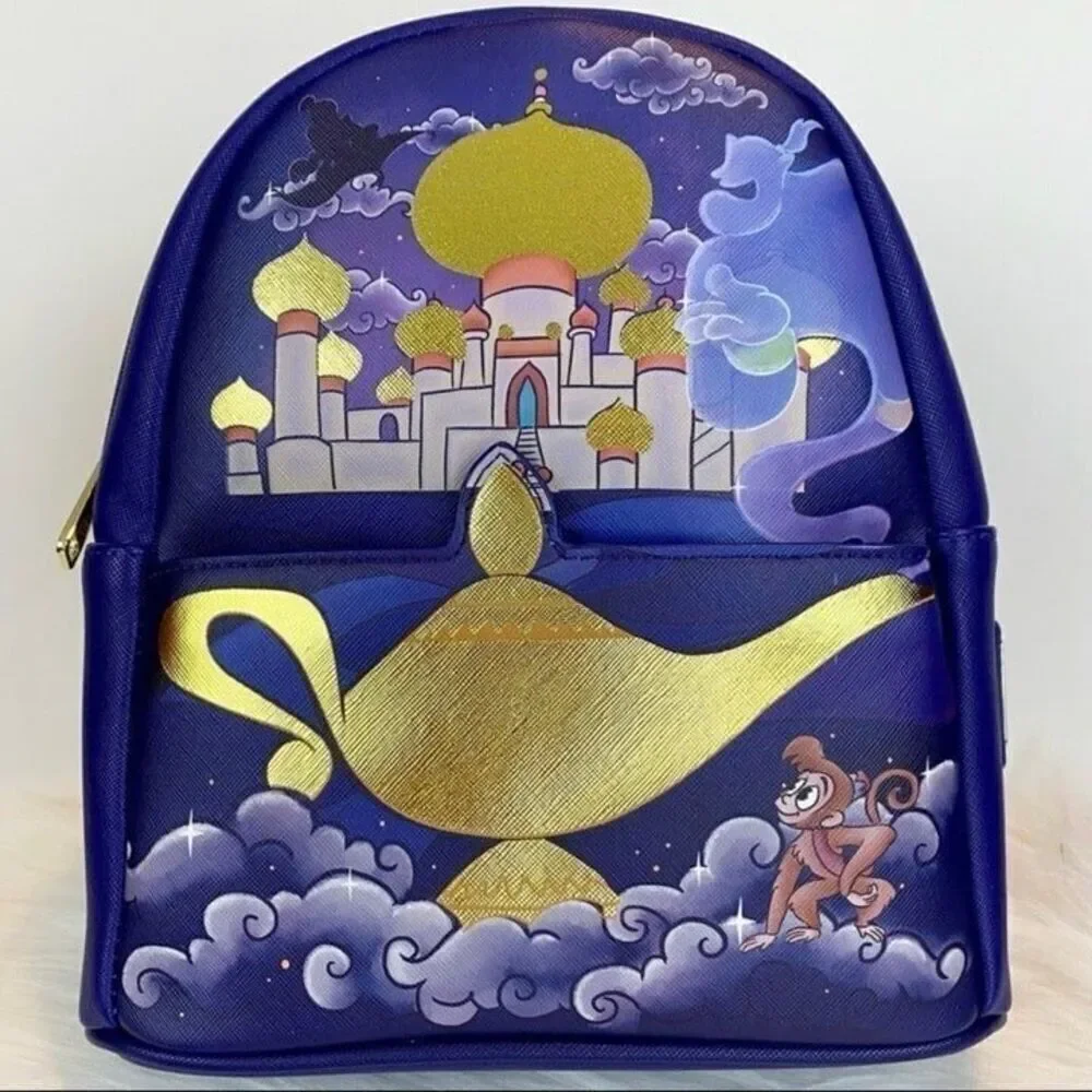 Disney Princess Jasmine Mini Backpack Aladdin Loungefly NWT
